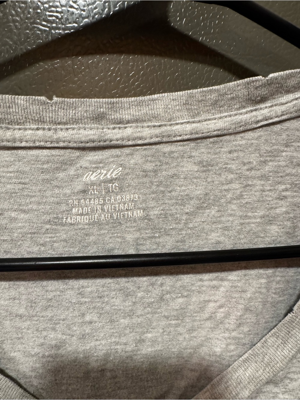 aerie Relaxed Crewneck Tee - Light Gray Size XL - Picture 5 of 9
